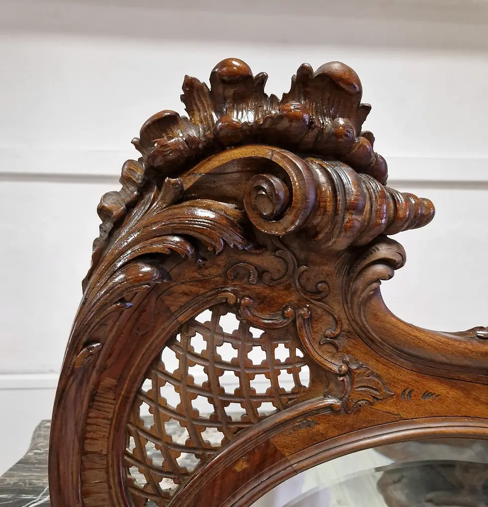 Miniature : Art Nouveau Bedroom Set with Baroque Details