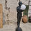 Thumbnail: Vintage Art Deco Floor Lamp Nude Female French 1930s
