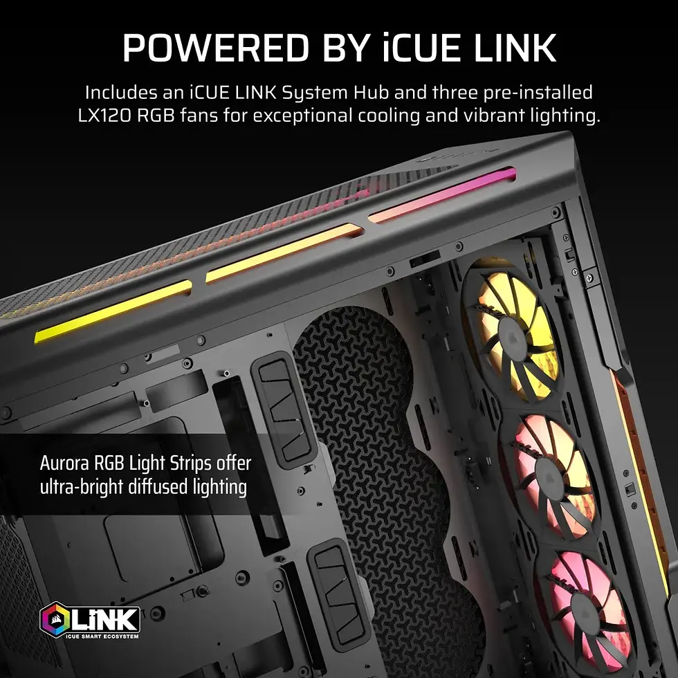 Thumbnail: Corsair iCUE LINK 5000T LX RGB Midi Tower