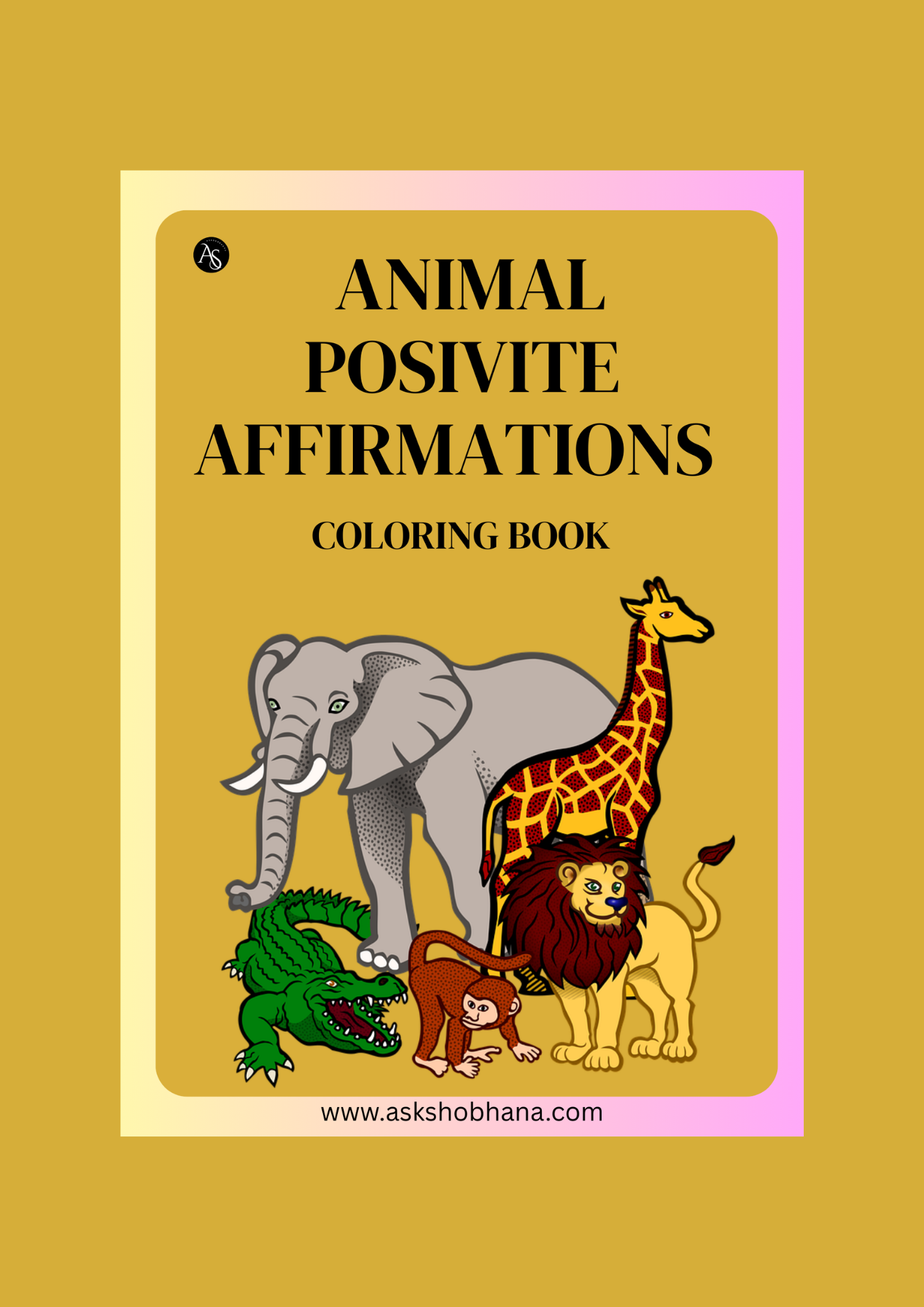 Roar with Confidence!- Kids Colouring Book