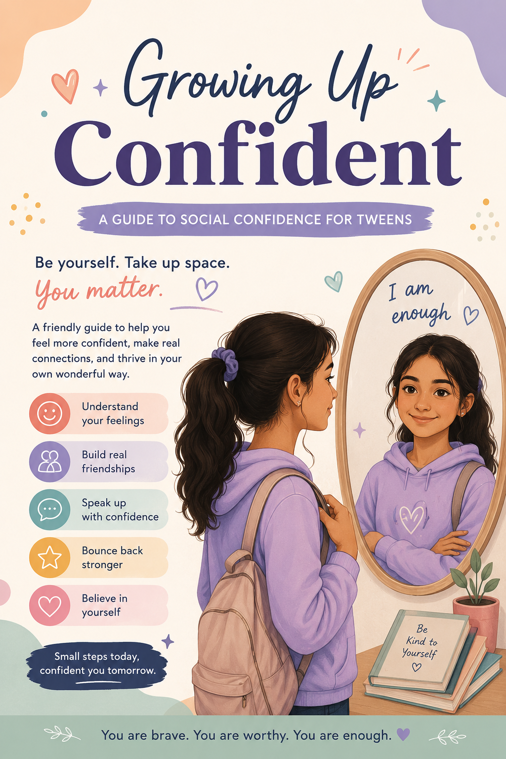 Growing Up Confident: A Guide to Social Confidence for Tweens