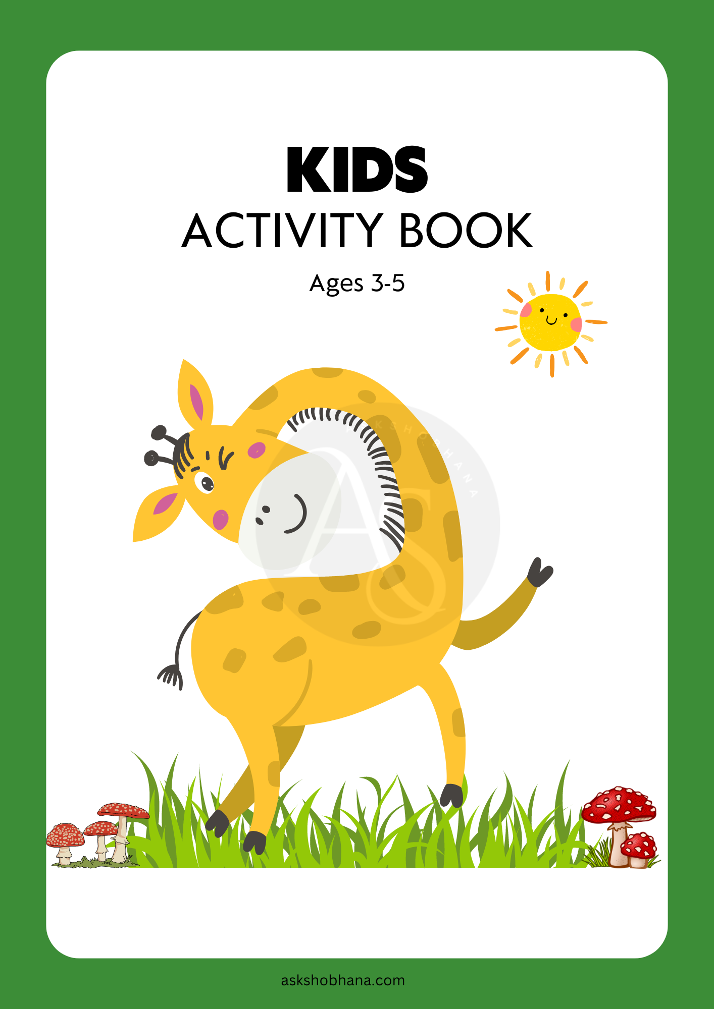 Kindergarten - KG- Kids Activity Worksheets