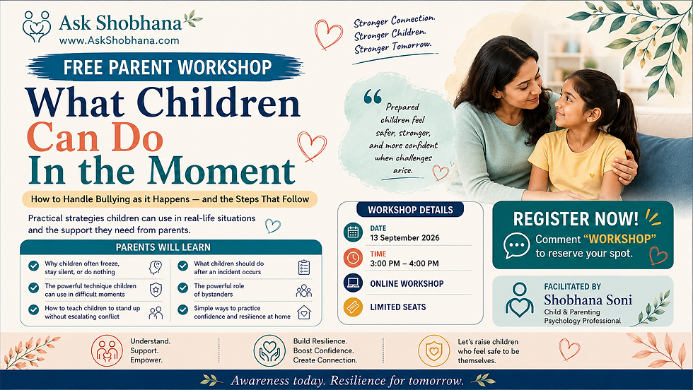 What Children Can Do In The Moment