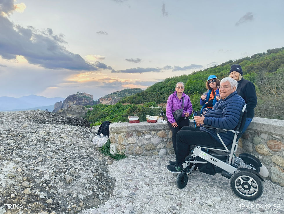 Guests at the Meteora
