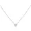 Thumbnail: Heart Zircon Necklace