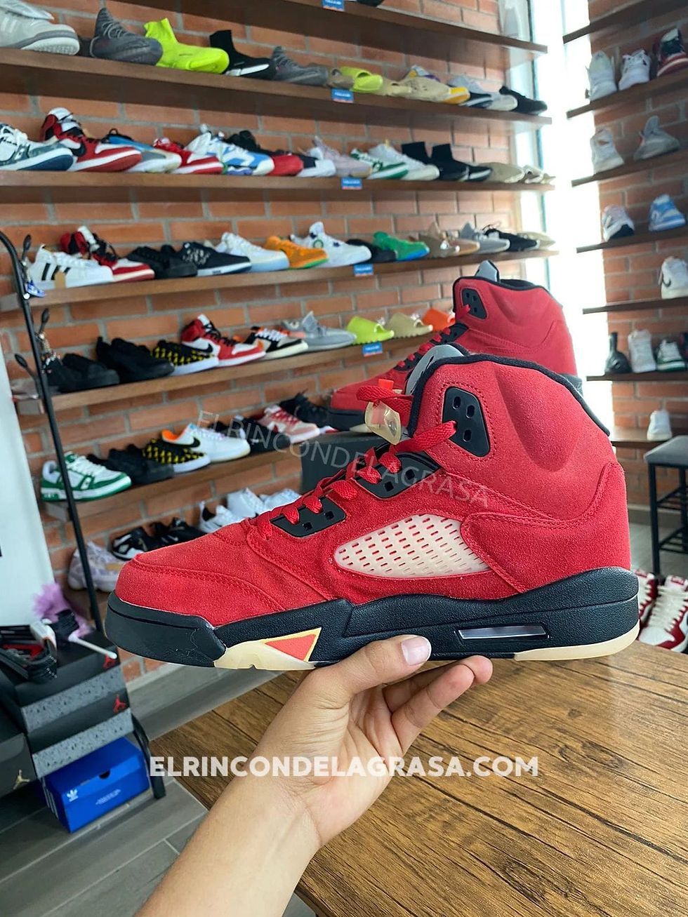Miniatura: Jordan 5 Trophy Room Rojo Universitario