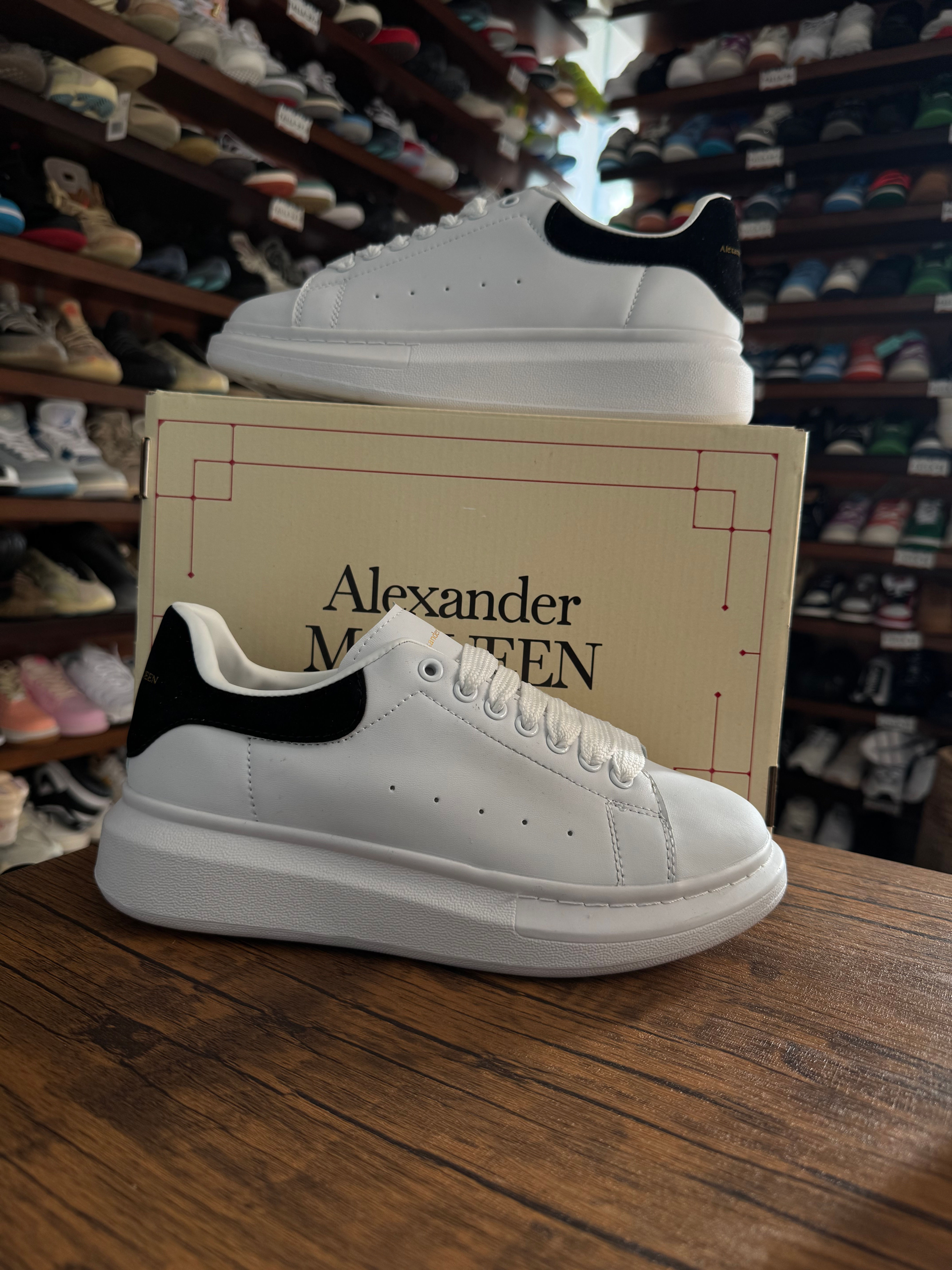 Alexander Mcqueen White Black