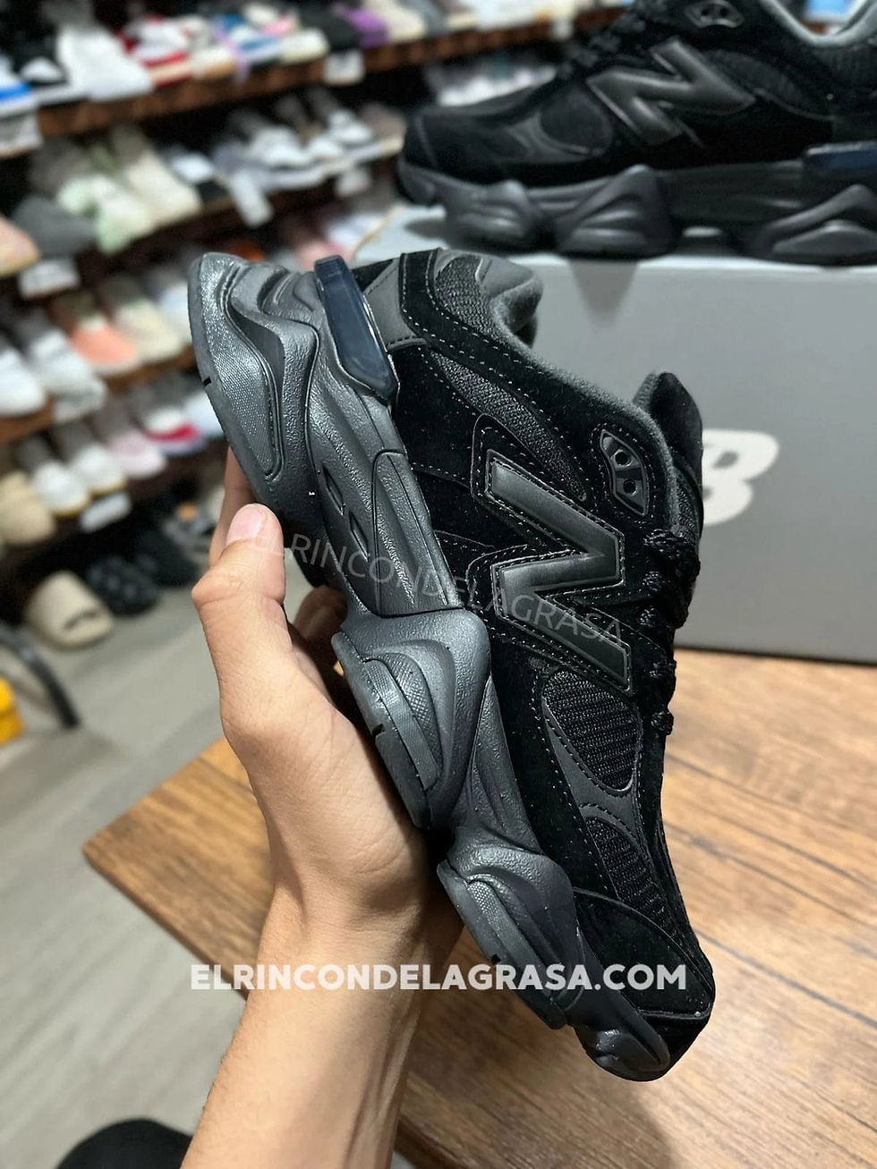 Miniatura: New Balance 9060 Negro