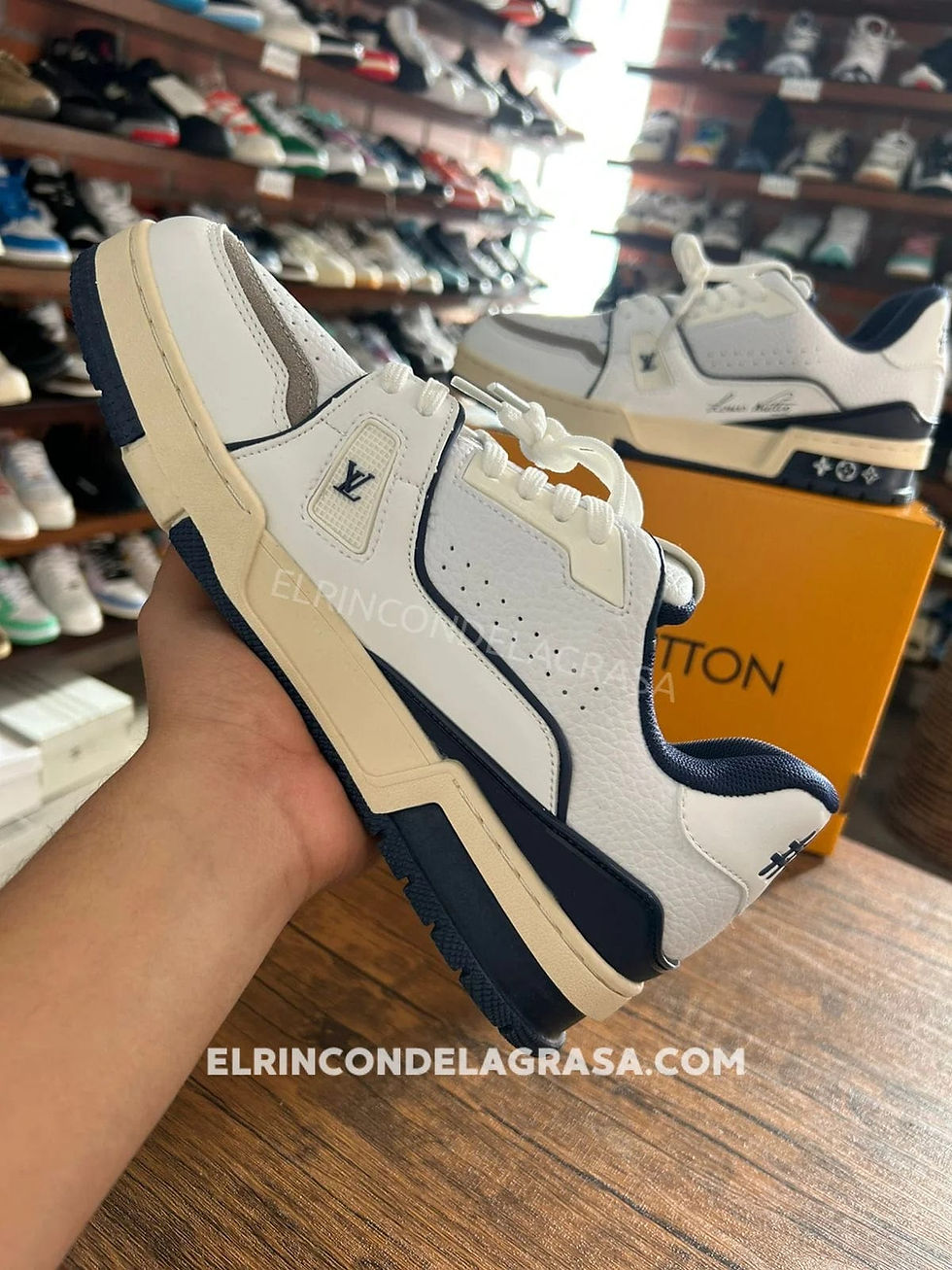 Miniatura: Louis Vuitton Trainer White Marine