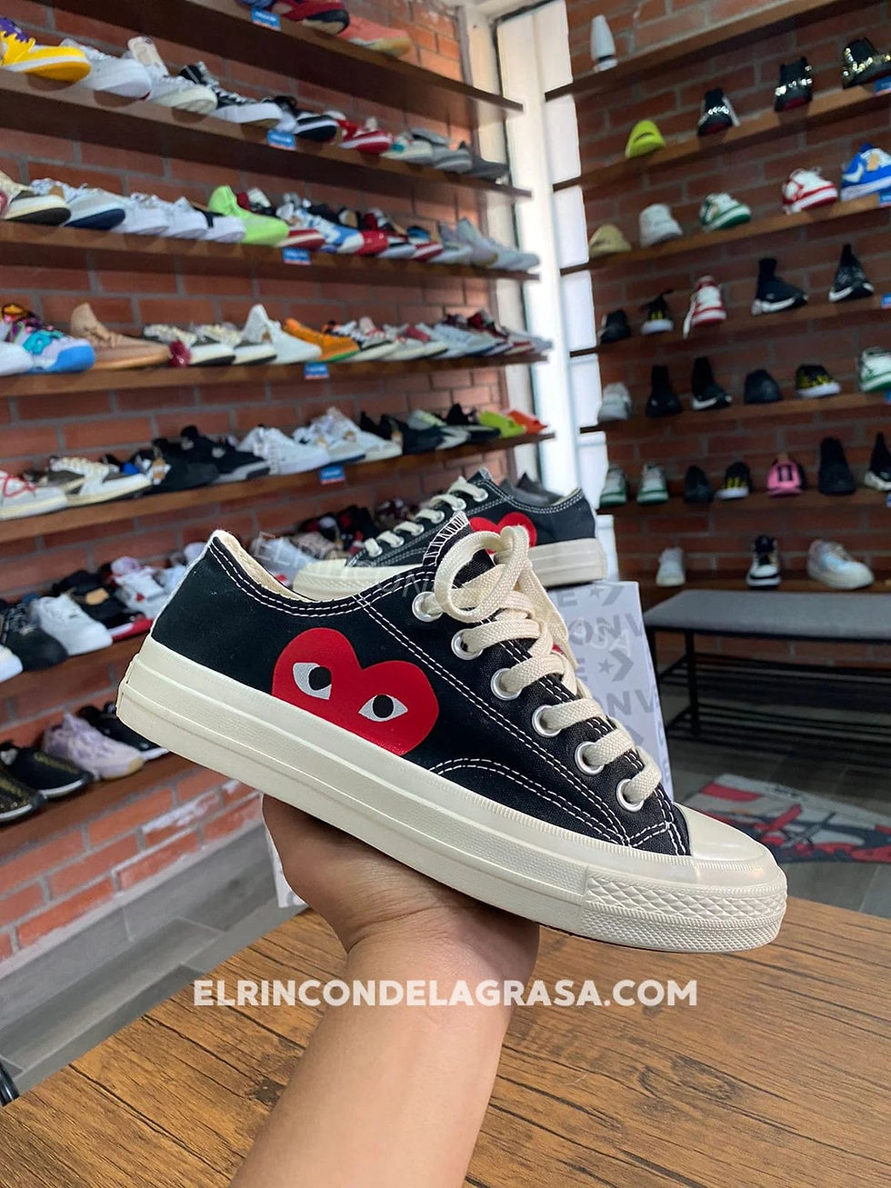 Miniatura: Converse Comme Black Low
