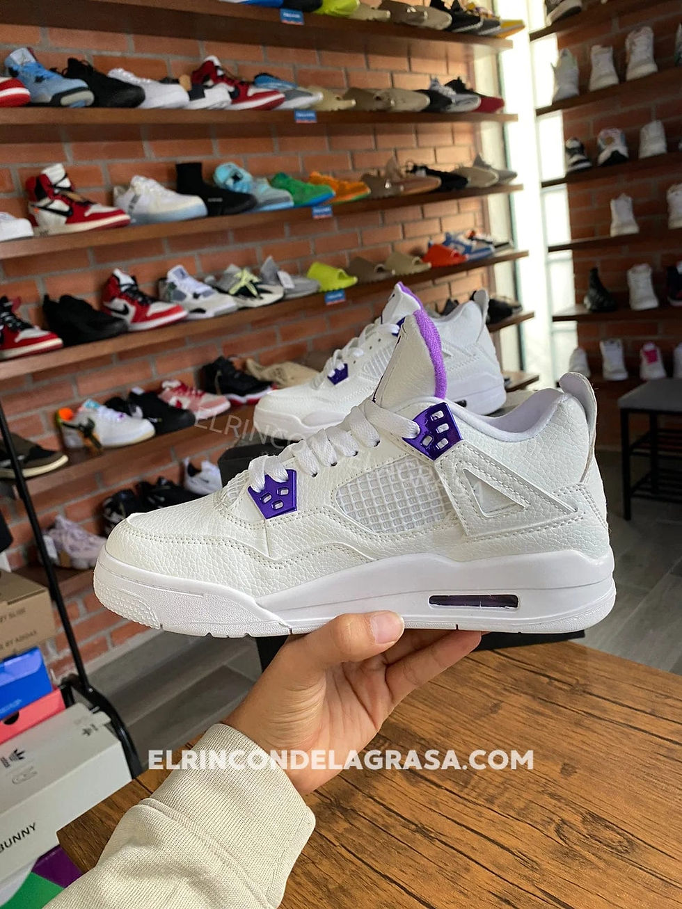 Miniatura: Jordan 4 Metallic Purple