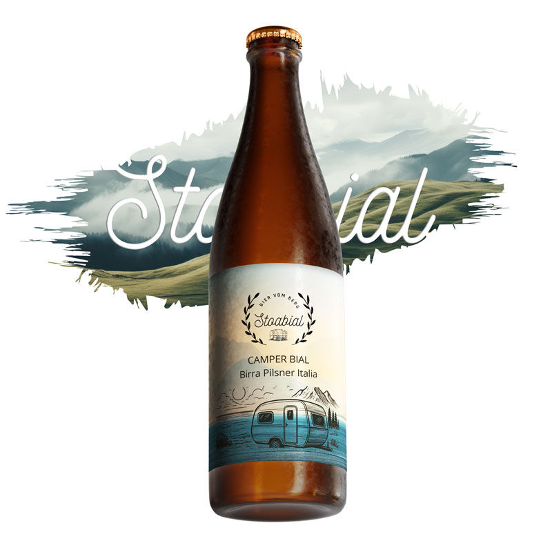 Stoabial Camper Bial – Birra Pilsner Italia 0,5L
