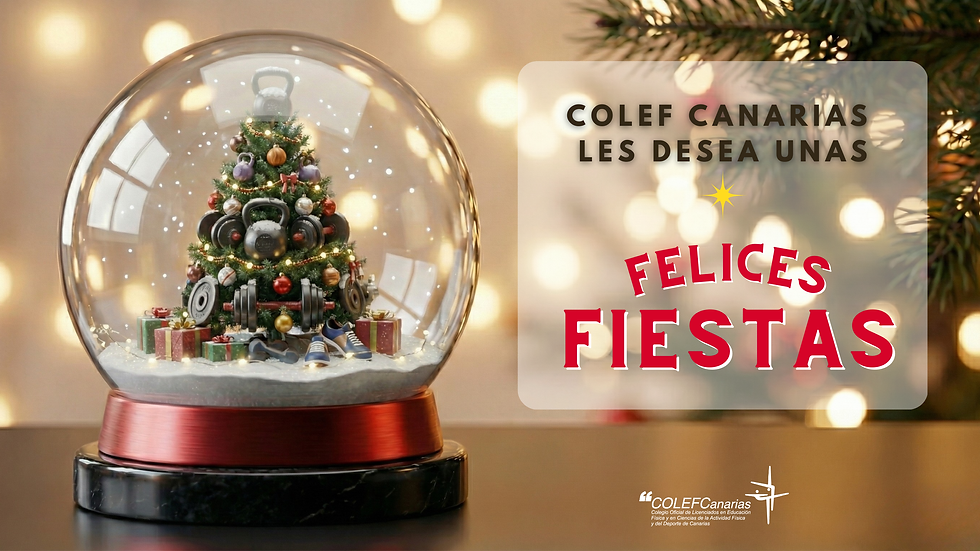 ¡El COLEF Canarias les desea Felices Fiestas!