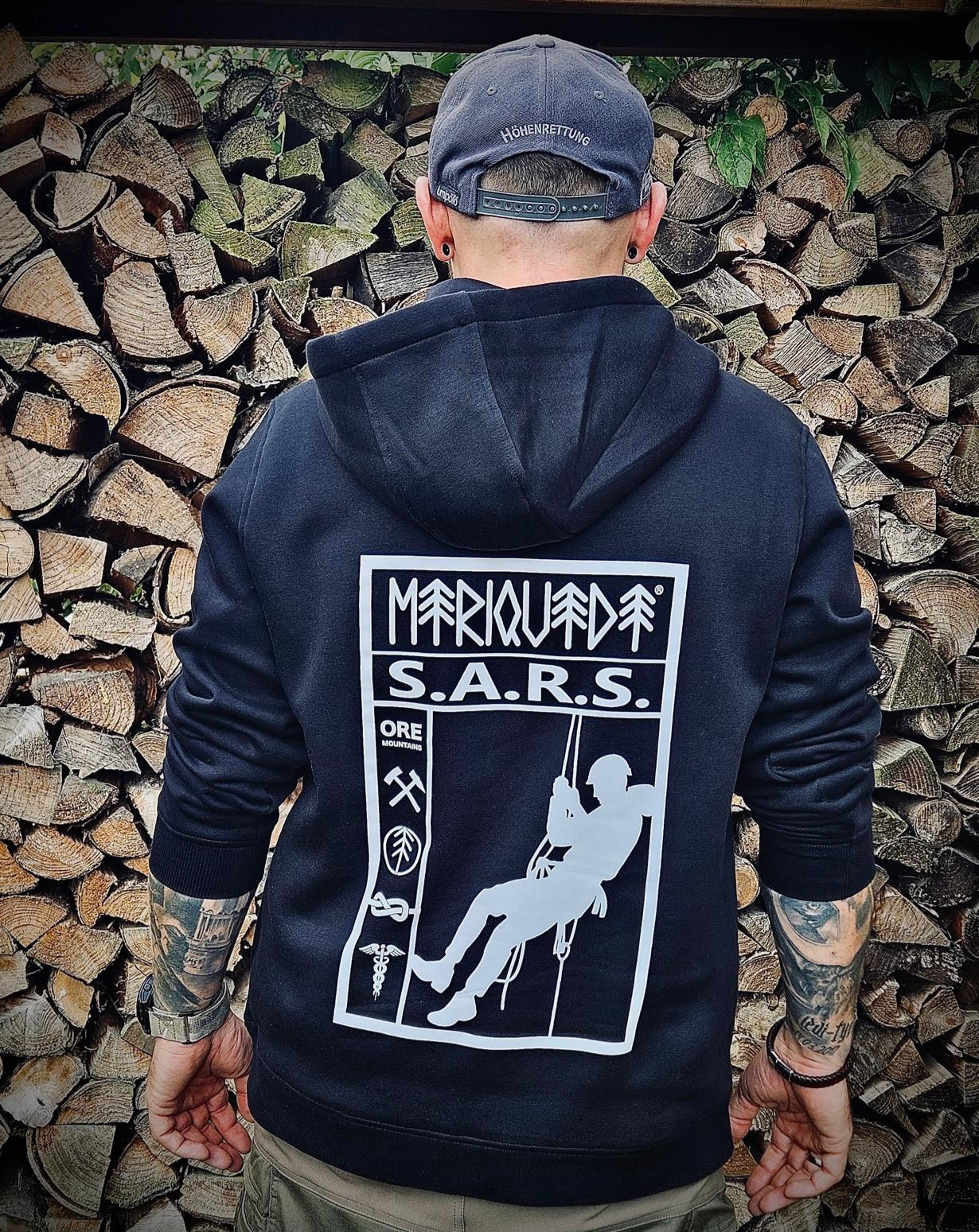 Hoodie "Rope Acces" BLACK