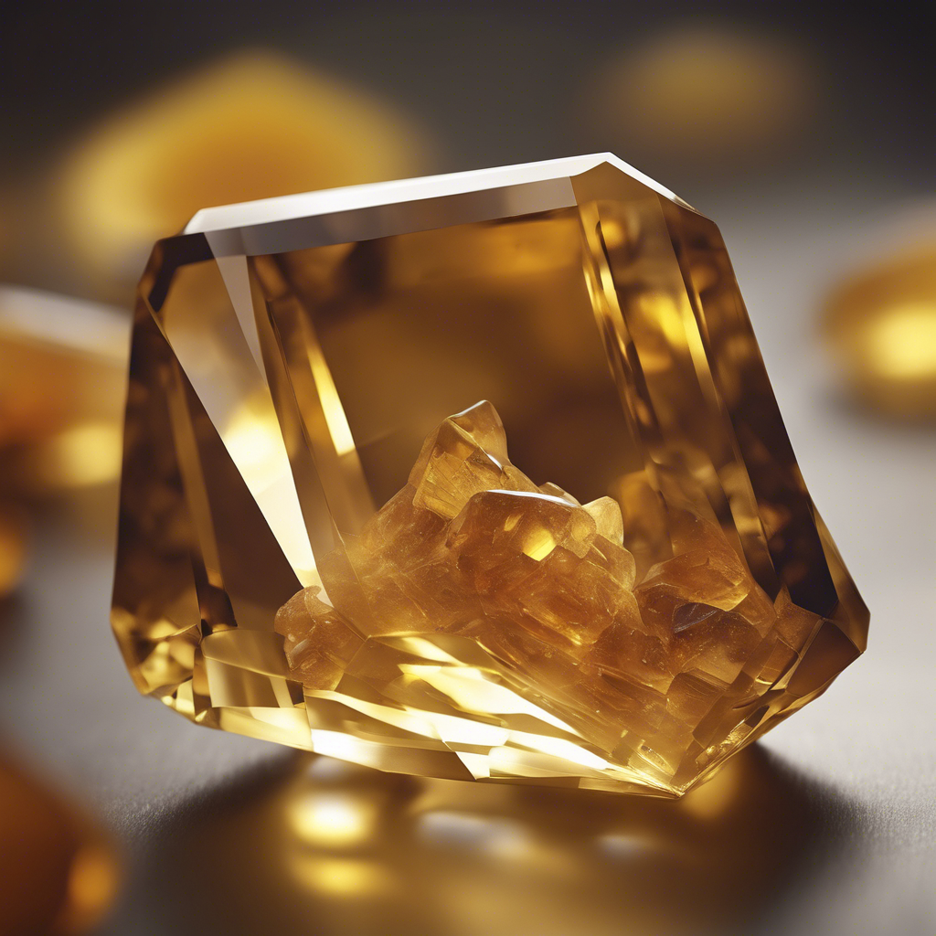 Golden Citrine Crystal