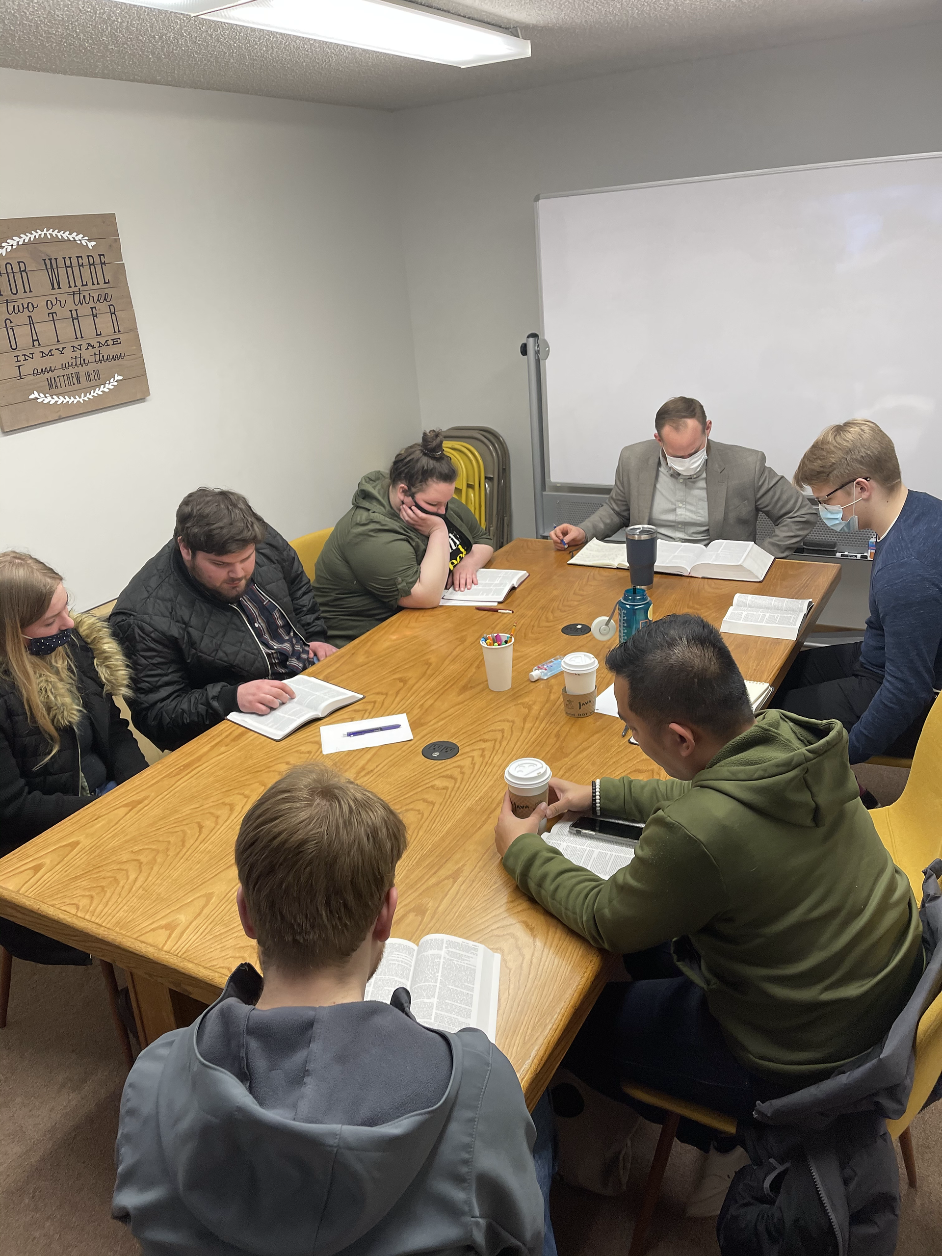 College Weekly Bible study