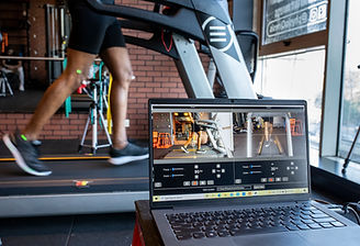 An athletes performance getting measure on Gait On - Running Gait Analysis at thane
