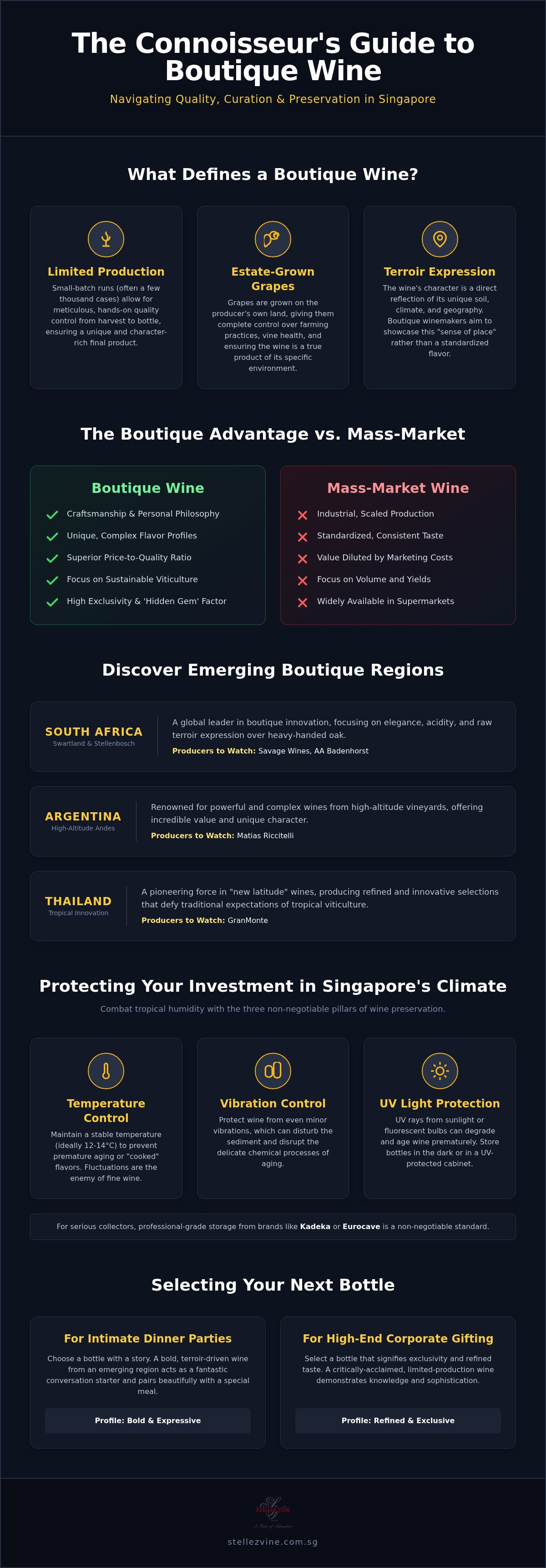 Boutique wine Singapore