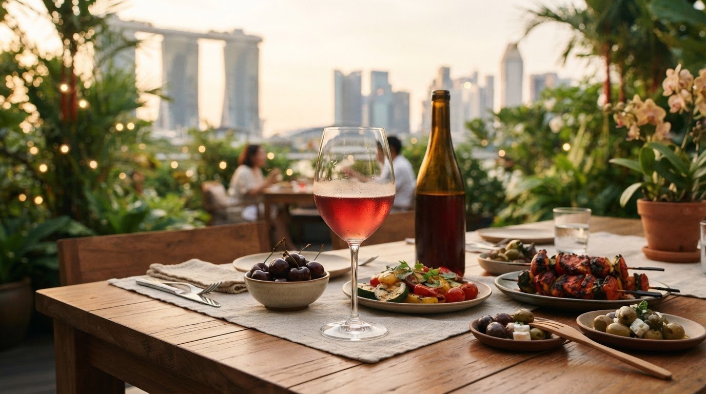 Light-bodied red wines for summer, chosen for warm weather