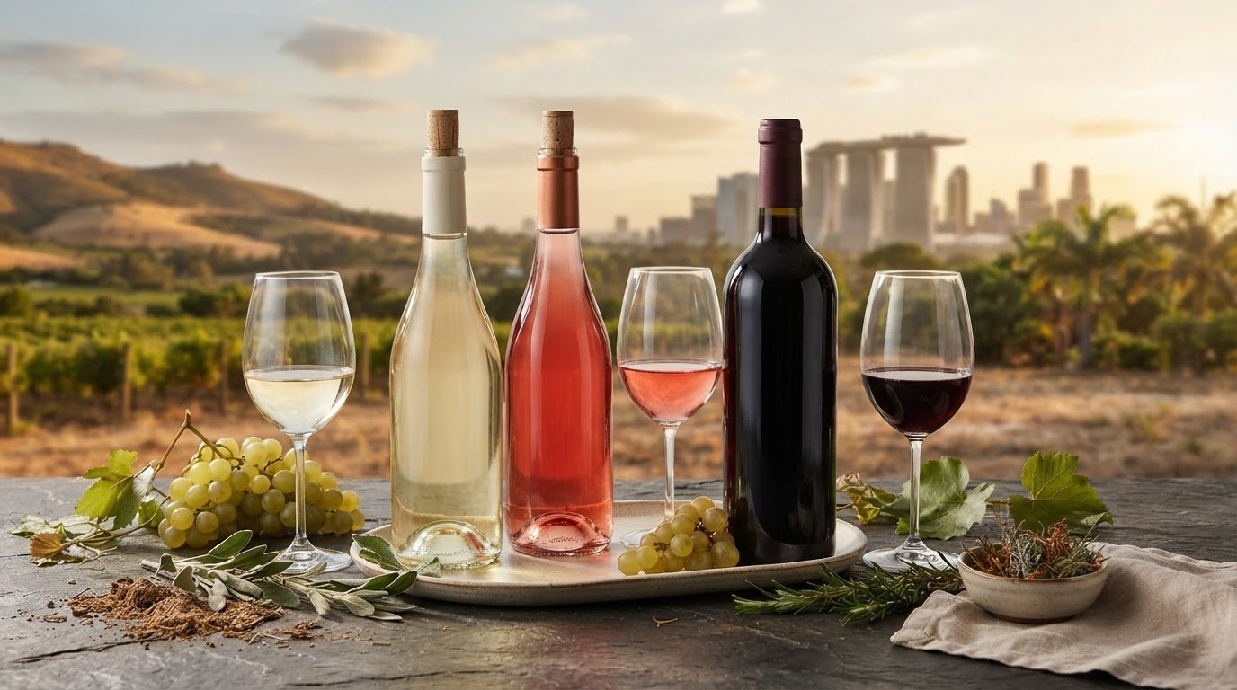 South African Wine Selection for Singapore