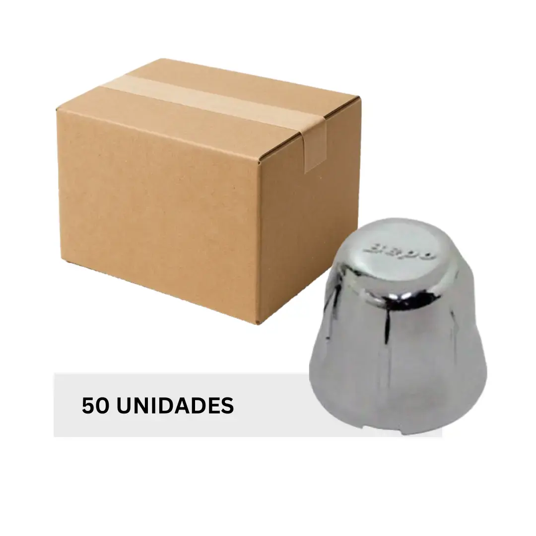 CAJA CUBRE TUERCA PLASTICA CRO. 32 MM ( 50 UNID )