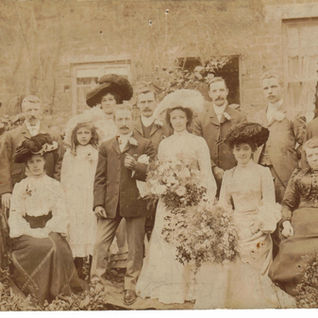 Mystery wedding and jaunty hats