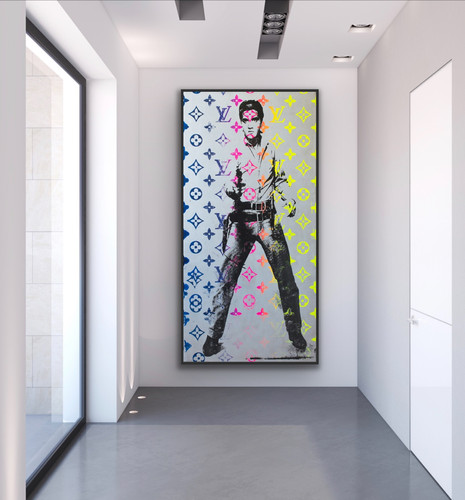 Louis Vuitton Elvis | Shane Bowden Art