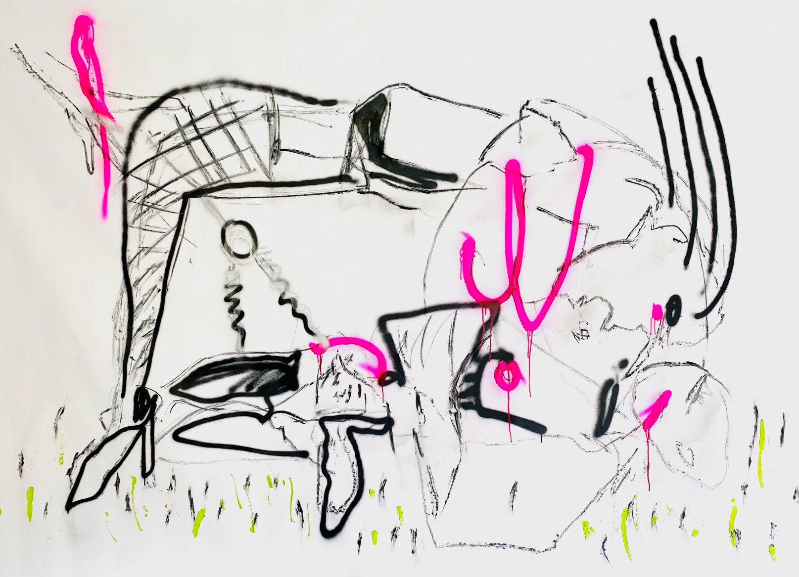 Gettin on in the grass