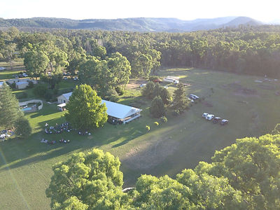 Aerial View of Warrumbungles Mountain Motel