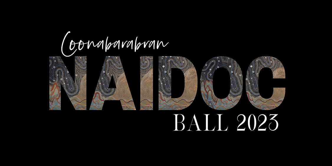 Coonabarabran NAIDOC Logo 2023 Black with White Writing.png