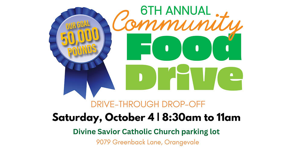6th Annual Community Food Drive