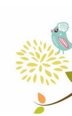 ציפור חמודה יושבת על פרח צהוב