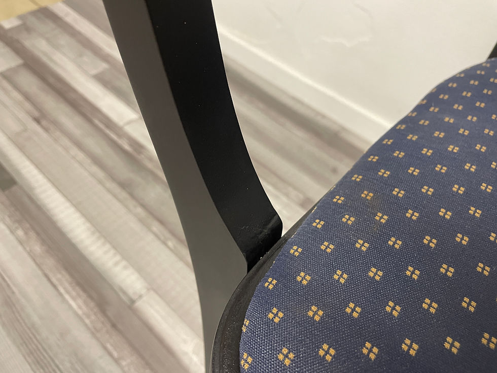 Miniaturbild: Bauhaus Gropius Stuhl in Schwarz Matt