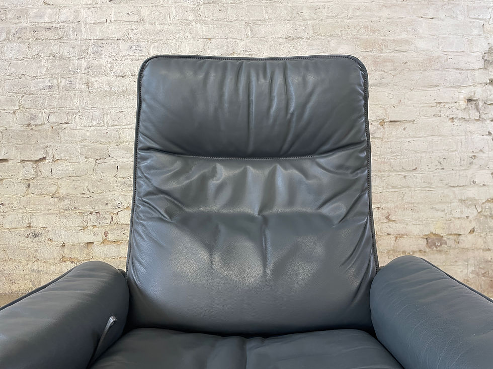 Miniaturbild: De Sede DS 61 Sessel aus Leder in Grau