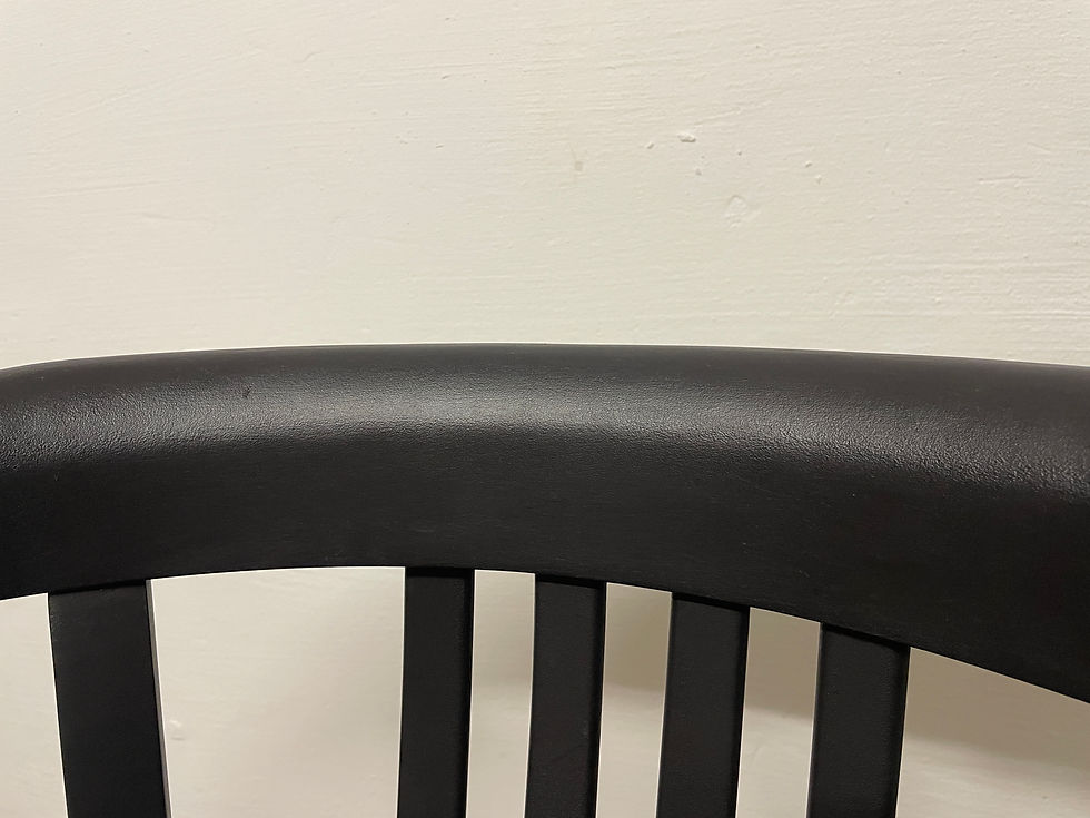 Miniaturbild: Bauhaus Gropius Stuhl in Schwarz Matt