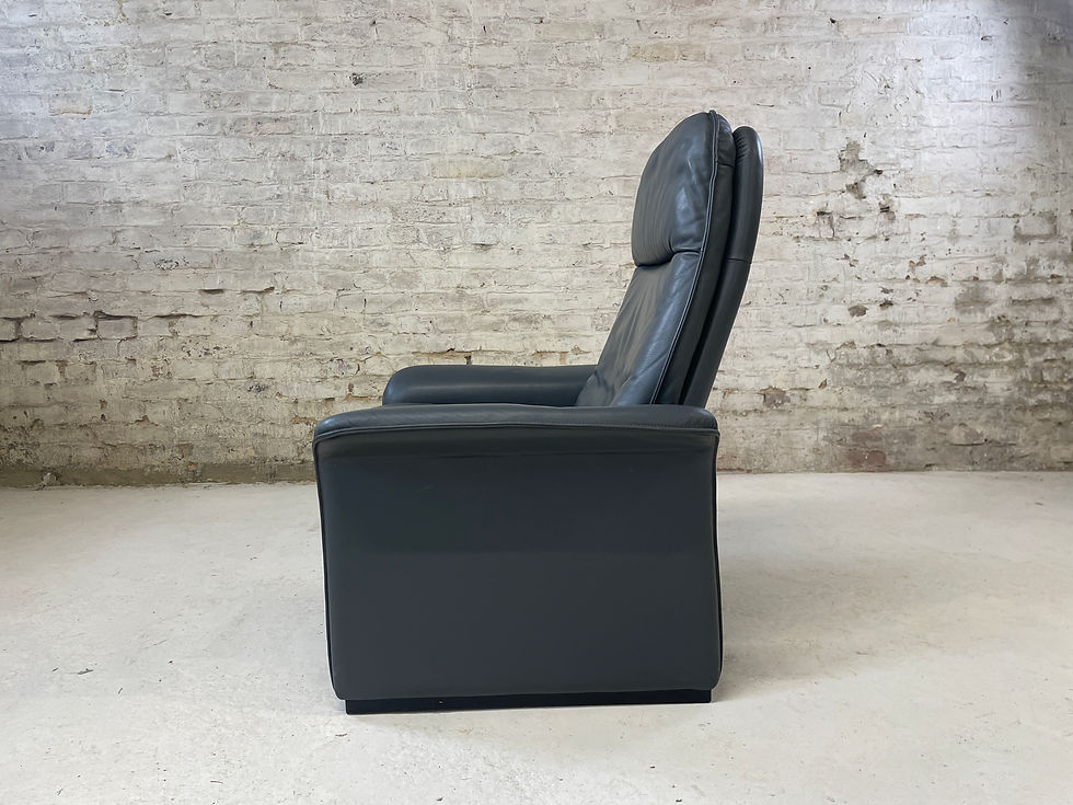 Miniaturbild: De Sede DS 50 Sessel aus Leder in Grau