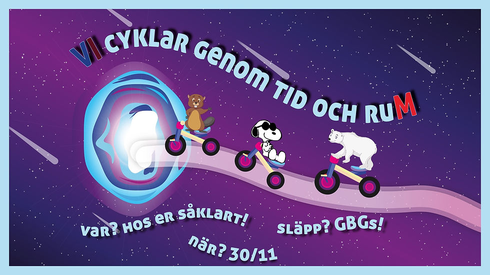 Cykelfest med V, I & M