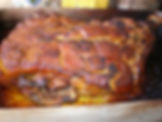 Lechón al horno.