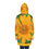 Thumbnail: Yellow Flower   Women's Hoodie Dress