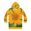 Thumbnail: Yellow Flower   Women's Hoodie Dress