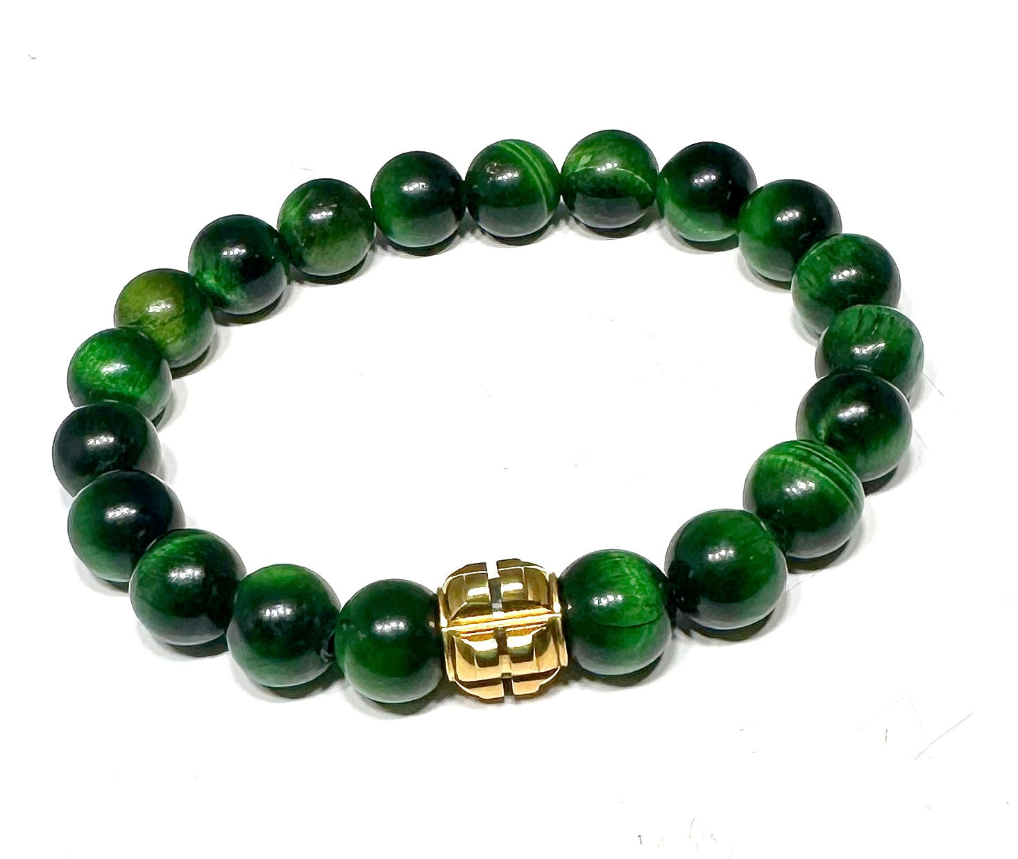Green Tiger Eye Bracelet