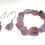 Thumbnail: Amethyst Bracelet Earring Set