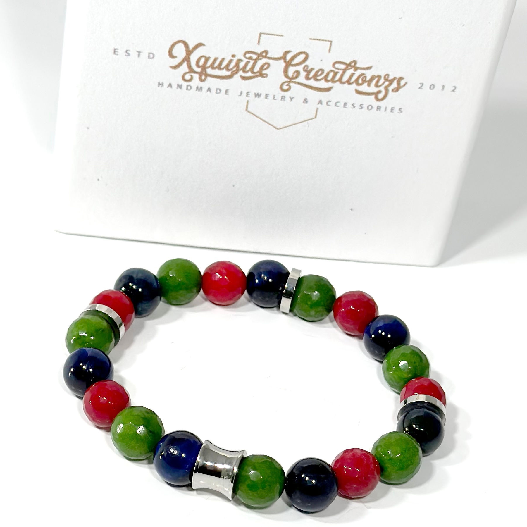 Tri-Protection Agate Bracelet