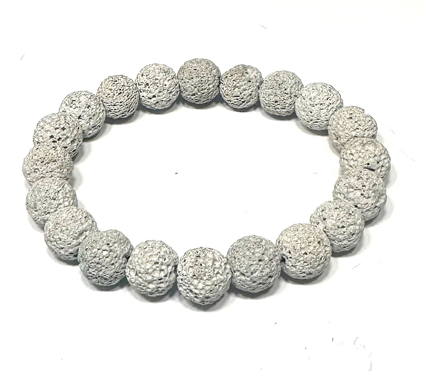 White Lava Rock Bracelet