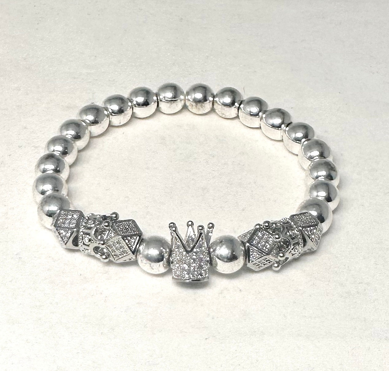Plated Hematite Bracelet