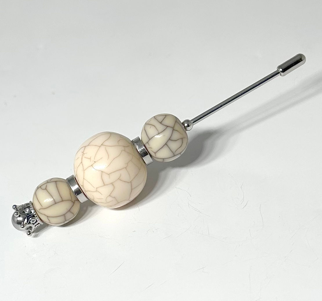 Bone Magnesite Cigar Nubber(Silver)