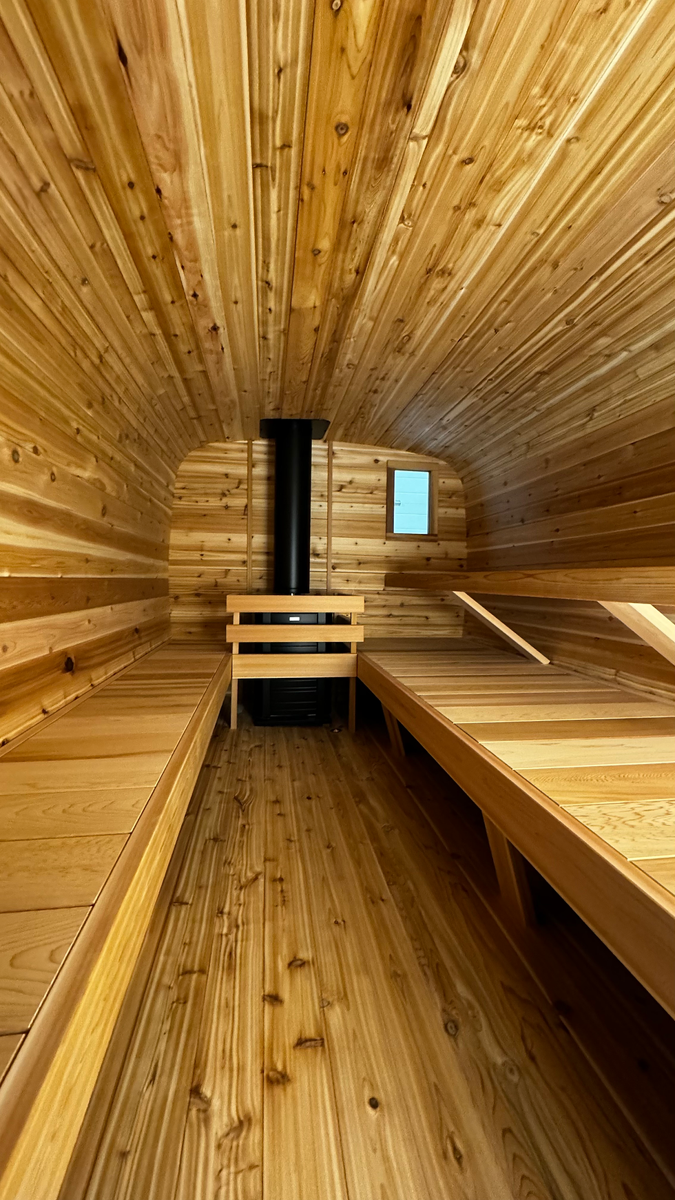 Thumbnail: Cedar Mobile Trailer Sauna 12FT