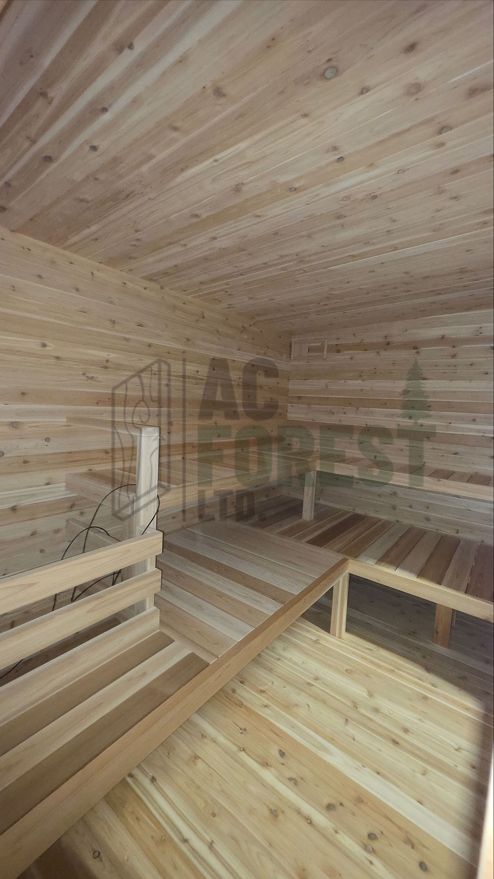 Thumbnail: IN STOCK! Cedar Outdoor Traditional Sauna 10FT
