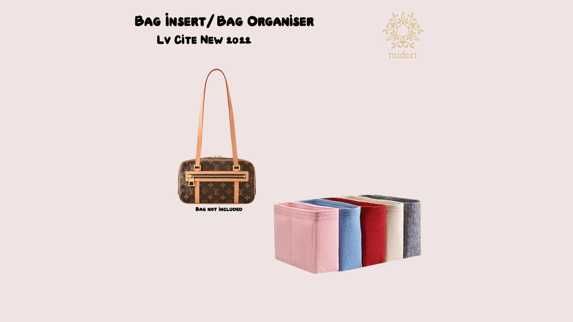 Bag Organiser Bag Insert for Lv Cite New 2022