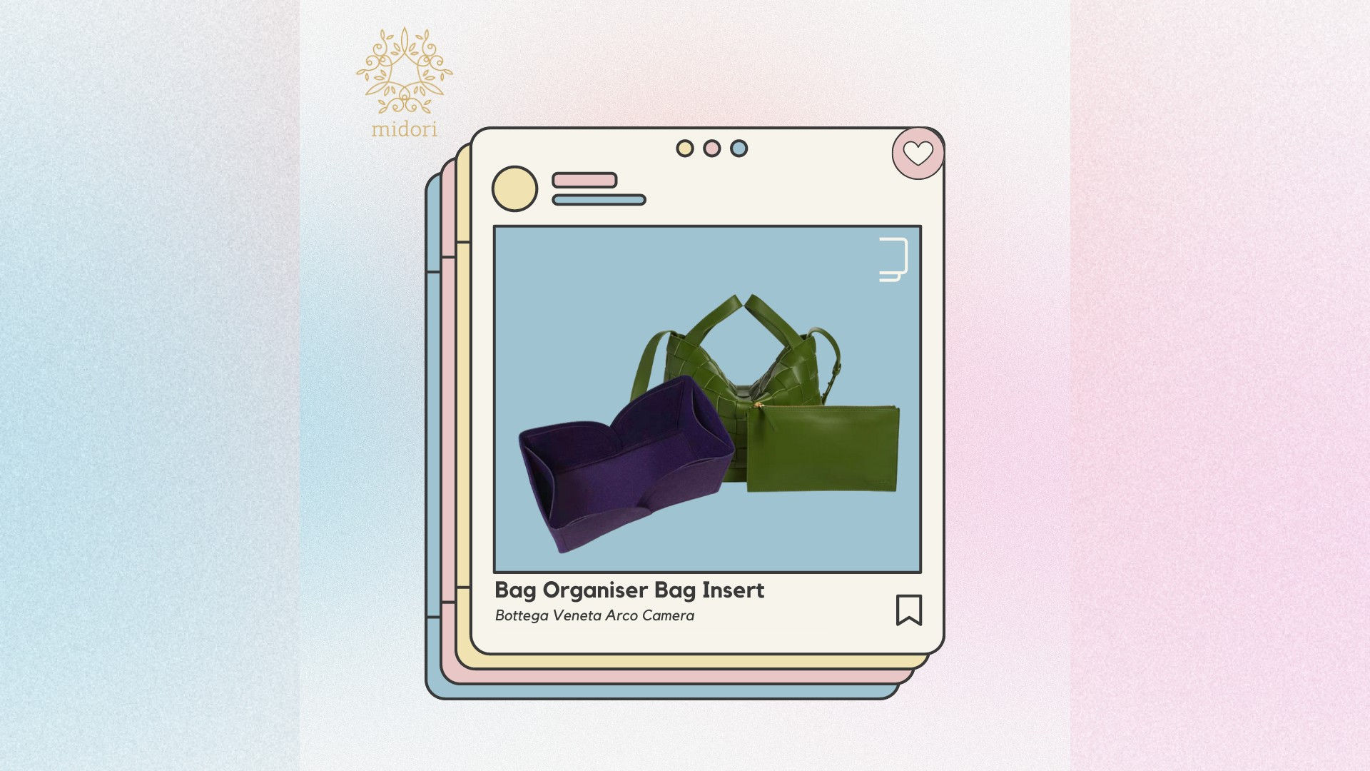 Bag Organiser Bag Insert for Bottega Veneta Bowling Cassette